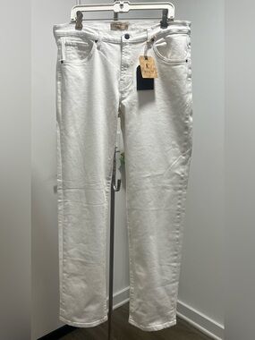 Rye 51 Soho Wash Rivet White Straight-Leg Men's Jeans